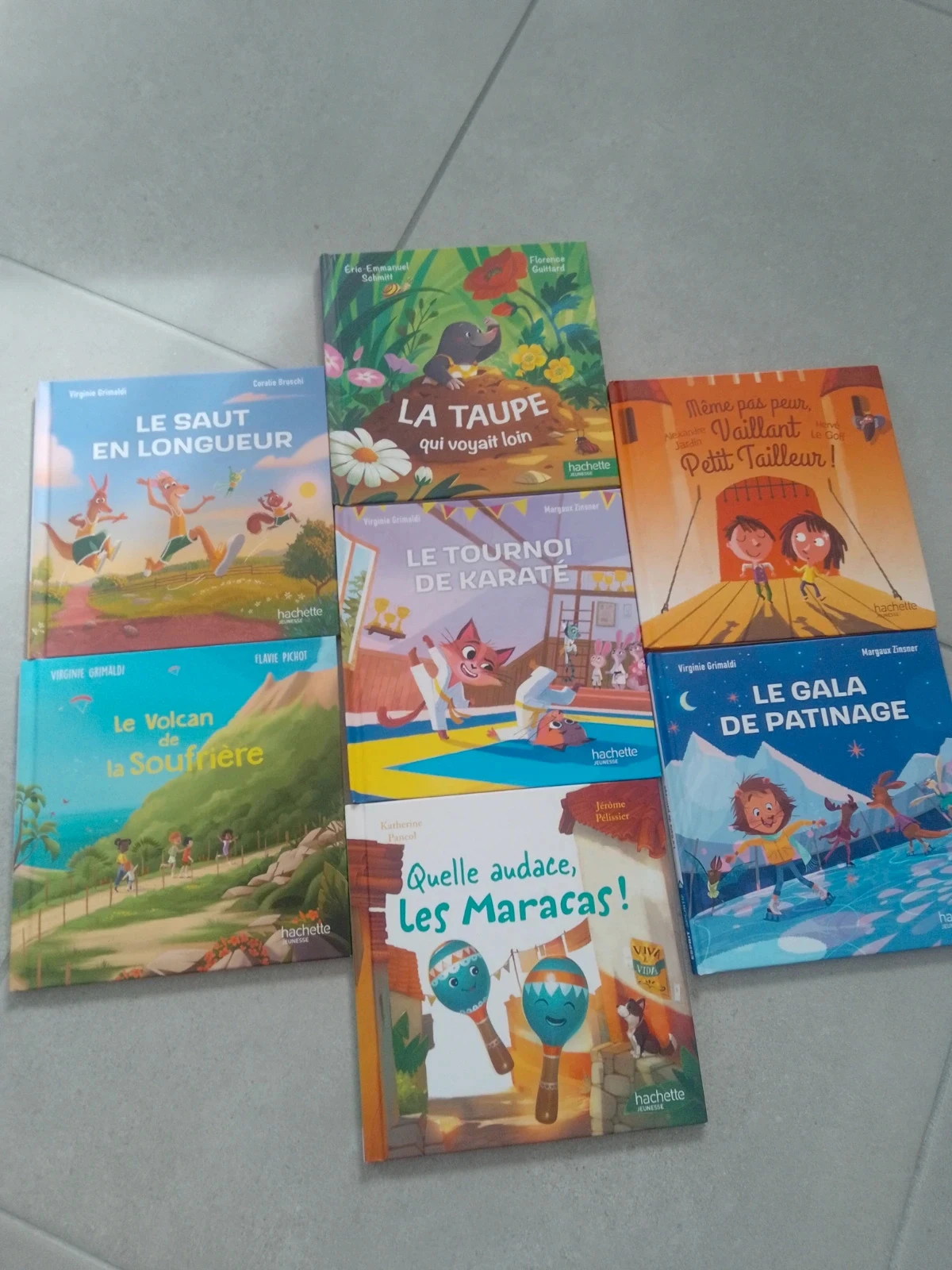 Lot de 7 livres enfants